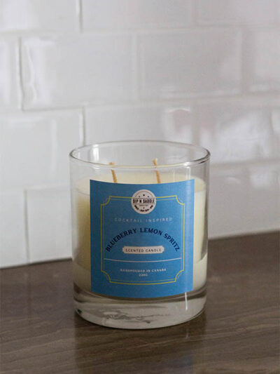 Blueberry Lemon Spritz Infused Candle